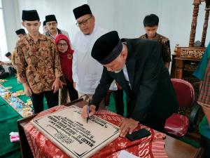 Gubernur Sumbar Resmikam Masjid Al iklhas di Kecamatan Batipuh
