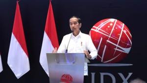 Resmikan Pembukaan Perdagangan BEI, Presiden: 2023 Tahun Ujian, Tapi Tetap Optimistis