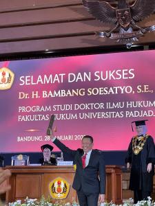 Raih Gelar Doktor, Bamsoet Apresiasi Dukungan Presiden, Wakil Presiden, Ketua Lembaga Tinggi Negara