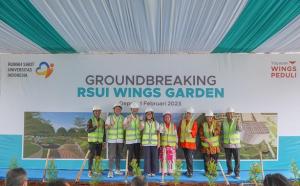 Yayasan WINGS Peduli, UI, dan RSUI Ciptakan Healing Garden sebagai Taman Penyembuhan Alami