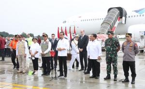 Presiden Jokowi Berangkatkan Dukungan Kemanusiaan untuk Turkiye dan Suriah Tahap Ketiga