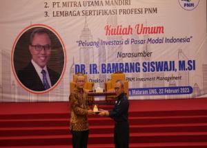 Gencarkan Literasi Mahasiswa, PNM Investment Gandeng UNS - UPN