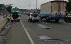 Jasa Marga Lakukan Penanganan Lubang di Sejumlah Titik di Jalan Tol Jakarta-Cikampek