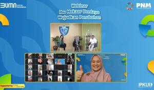 Ribuan Nasabah PNM Hadiri Webinar "Ibu Mekaar Berdaya Wujudkan Perubahan"