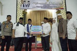 Bupati Tanah Datar Apresiasikan Pembangunan Masjid Nurul Jamaika