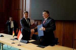 Menko Airlangga Tandatangani Joint Declaration of Intent (JDoI) Indonesia – Jerman