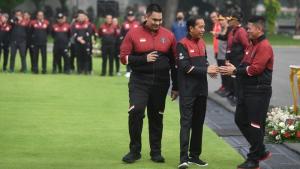Lepas Kontingen untuk SEA Games di Kamboja, Jokowi Ingin Indonesia Naik Peringkat