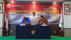 Pemda Maybrat raih Opini WTP Atas Laporan Keuangan Pemerintahan Daerah Tahun Anggaran 2022, Opini WTP ke-8 Kabupaten Maybrat