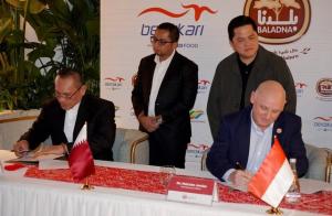 Kerja Sama Industri Susu, ID FOOD dan PTPN III Gandeng Perusahaan Asal Qatar
