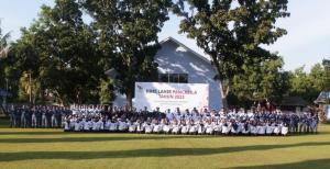 Rayakan HUT ke-24, PNM Lombok Gelar Upacara Bendera Bersama TNI AU Diikuti 1.500 Peserta