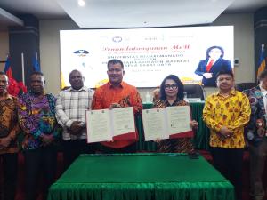 Kerjasama Pemerintah Kab Maybrat dengan Universitas Unima