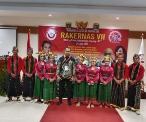 Sampaikan Sambutan di Rakernas VII KAI, Ardy Mbalembout Ajak Anak Muda NTT Kerahkan Potensi Bangun Daerah