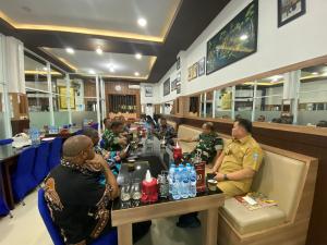 Rapat Persiapan Pengamanan Duta Besar Vatikan ke Ayawasi, Kabupaten Maybrat