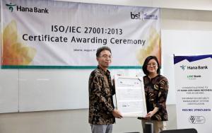 Tingkatkan Standar Keamanan Sistem Informasi, Bank Hana Raih Sertifikasi ISO/IEC 27001:2013