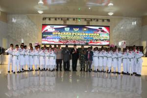 Pengukuhan Pasuka Pengibar Bendera Merah Putih Kabupaten Maybrat Tahun 2023
