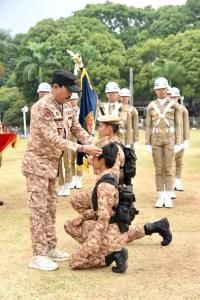 Rektor IPDN Hadi Prabowo Memimpin Upacara Pembaretan dan Pasang Brevet Wings ke Calon Praja Praja IPDN Angkatan XXXIV