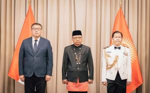 KBRI Rayakan HUT ke-78 RI dan Peringatan Hubungan Diplomatik Indonesia- Kyrgyzstan ke-30 di Bishkek