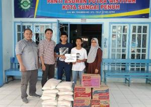 Bagian dari Tanggung Jawab Sosial, PTPN VI Unit Kayu Aro Bantu Anak Stunting