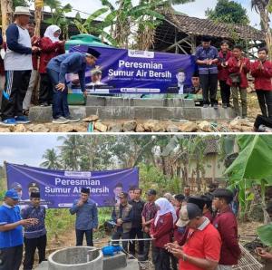 Peresmian Sumur Sumber Air Bersih