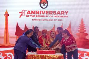 Semarak Resepsi Diplomatik Peringatan HUT RI ke-78 di Nairobi  Refleksi Kehangatan Hubungan Indonesia-Kenya