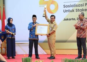 Kementerian Dalam Negeri  Terima Penghargaan BPS Award Tahun 2023