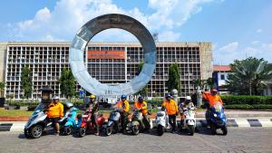 Touring Pansela VespArs Berakhir dengan Selamat dan Sehat