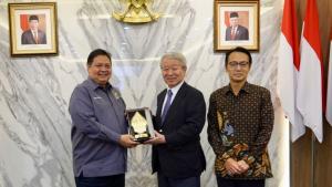 Dikunjungi Presiden Japan International Cooperation Agency, Menko Airlangga Bahas Keberlanjutan Kerja Sama Proyek Strategis