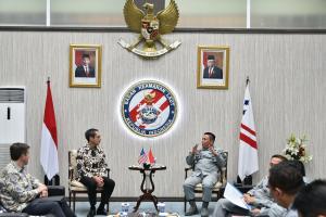 Bakamla RI dan INL Tandatangani Work Plan on Maritime Cooperation