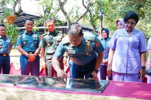 Cindera Mata Jelang Purna Tugas, Panglima TNI Resmikan 10 Bangunan Baru