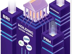 Hingga 2024, Holding UMi BRI-Pegadaian-PNM Targetkan Gaet 8,4 Juta Nasabah Baru 