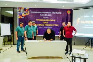 PTPN 6 dan SPBUN Sepakat Sejahterakan Karyawan
