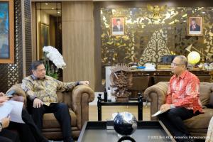 Bahas Peningkatan Perdagangan dan Investasi Kedua Negara, Menko Airlangga Terima Kunjungan Dubes India untuk Indonesia