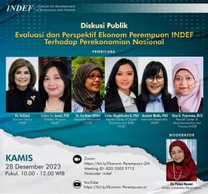 Evaluasi Ekonomi 2023 dari Perspektif Ekonom Perempuan: Masyarakat Terpaksa Menahan Konsumsi