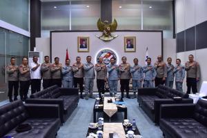 Pererat Hubungan Maritim, Kepala Bakamla RI Terima Kunjungan Kakorpolairud