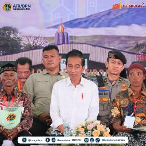 Setelah Kabupaten Wonosobo, Ribuan Sertipikat Tanah akan Diserahkan di Kabupaten Grobogan