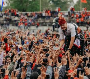 Simak! Tiga Kata Ini Ganjar Sebut Saat Gelar Kampanye di Ruteng, Flores, NTT