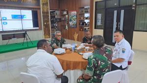 Pj Bupati Maybrat Hadir Rakornis TNI Manunggal Membangun Desa Tahun 2024
