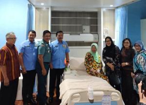 Wujud Kepedulian, Ketum PPAL Kunjungi Purnawirawan di Rumkital