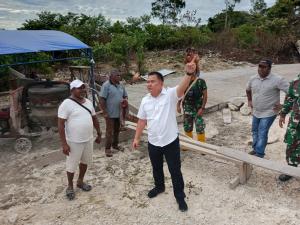 TMMD ke-119 di Kabupaten Maybrat: Pengecoran Jalan 250 Meter di Kampung Rindu Capai Kemajuan Signifikan
