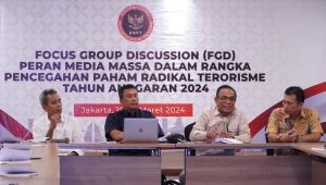 Media Massa Harus Bisa Bersinergi Bangun Deteksi Dini dan Daya Tangkal Terhadap Ideologi Terorisme