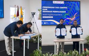 DJP Jaksel II Resmikan Tax Center STIH IBLAM