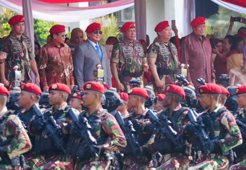 Panglima Tni Pimpin Upacara Peringatan Hut Kopassus Ke