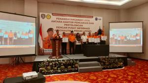 Basarnas Lakukan Penandatangan Loca dengan Pusat Informasi Aeronautika Perum LPPNPI