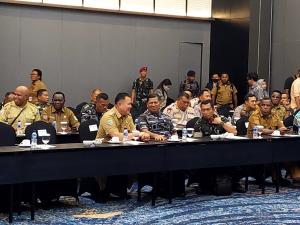 Pj Bupati Maybrat Hadiri Rapat Monitoring Perkembangan Penyelenggaraan Pemerintahan Provinsi Papua Barat Daya