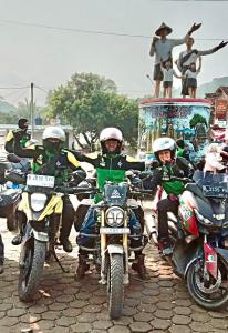 Legend Riders Kunjungi Perkampungan Baduy Ciboleger