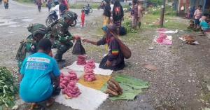 Bantu Ekonomi Rakyat, Pasukan Baret Ungu Koops Habema Rosita Yahukimo