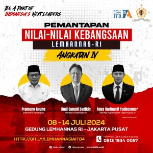 Ikatan Alumni ITB Gelar Program Pelatihan Kepemimpinan Berwawasan Nilai-Nilai Kebangsaan