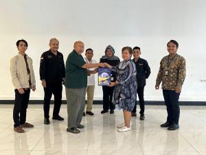 Tim Kanwil  DJP Jaksel II Gelar Media Visit ke Kantor Redaksi Indonews.id