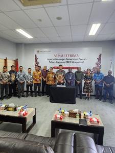 Transparansi Keuangan: Pemkab Maybrat Serahkan Laporan Keuangan 2023 ke BPK Papua Barat