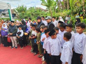 Dibalik Kisah Mahkamah Agung Peduli Bantu 120 Anak, Petani Penggarap Korban Banjir Bandang Juga Bangun Masjid